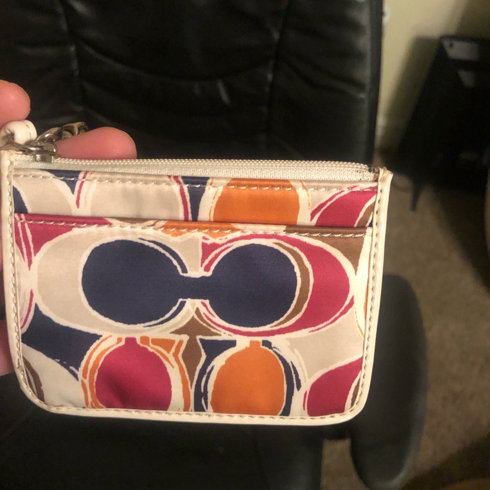 Coach coin/wristlet
